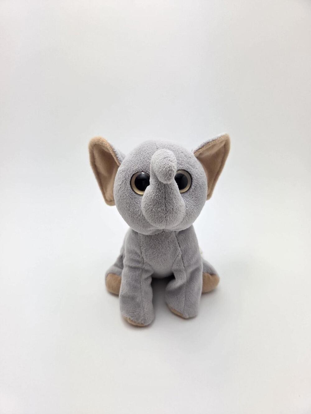 Ty Beanie Baby “Sahara” the Gray Elephant - No Hang Tag (6 inch)